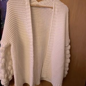 Puffy cloud sweater